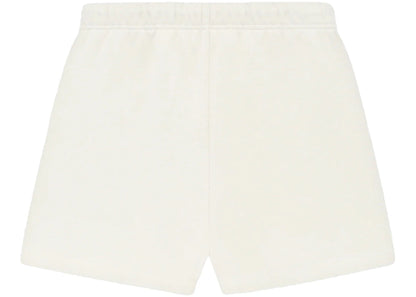 fear of god essentials sweatshort cloud dancer