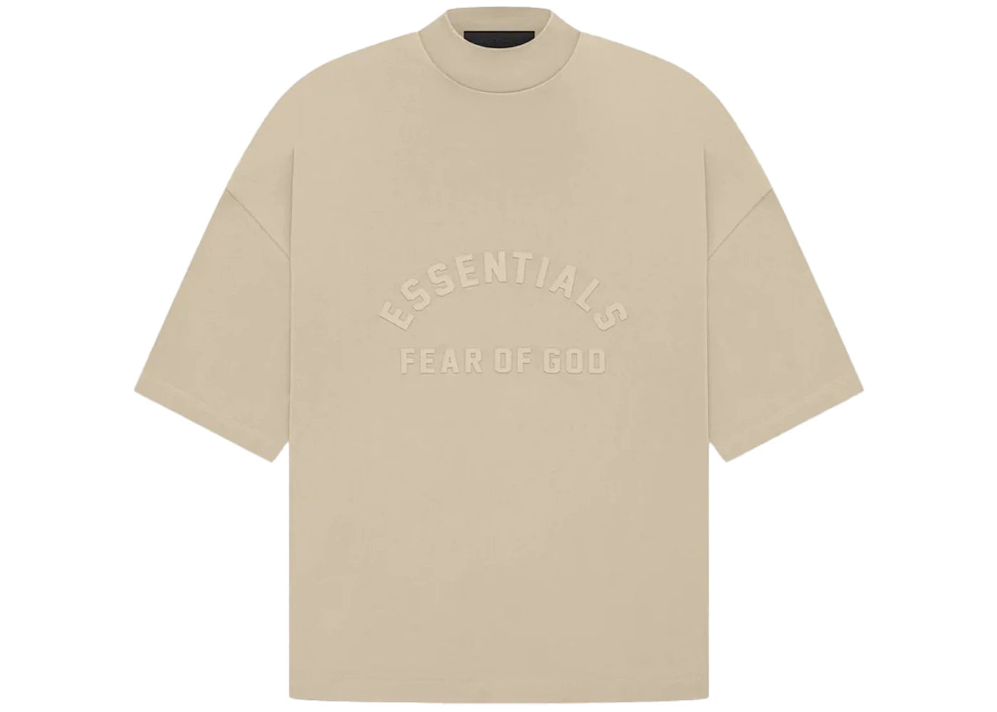 fear of god essentials tee dusty beige