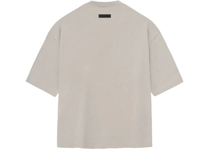 fear of god essentials tee silver cloud