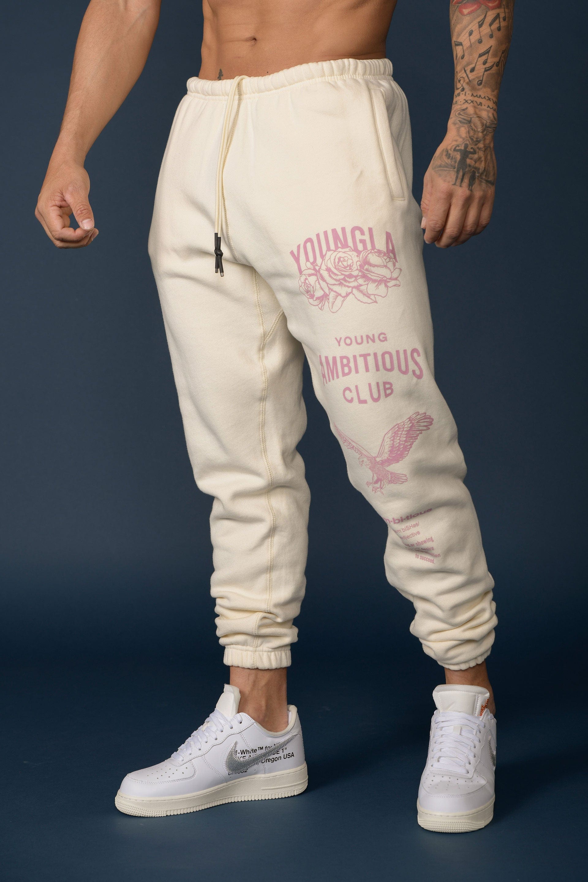 YoungLA 233 The Immortal Joggers Off-White