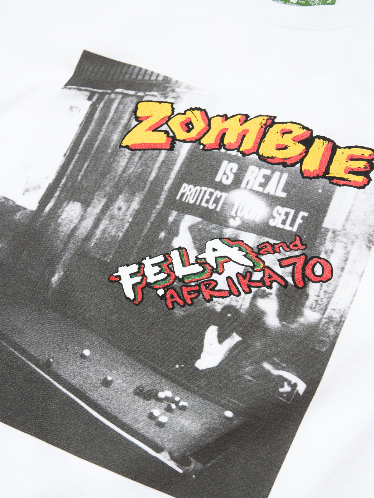 Denim Tears Fela Kuti "Zombie" Tee White