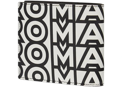 fendi by marc jacobs wallet two-tone leather bi-fold wallet multicolor 