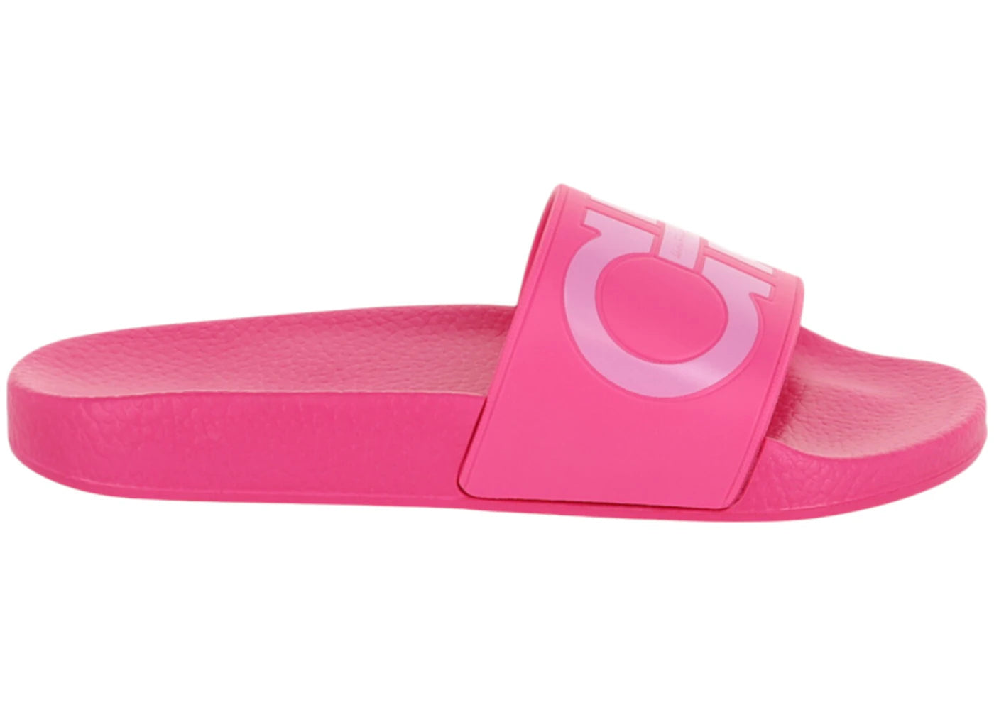 Ferragamo Groovy Dual Gancini Slides Hot Pink (Women'S)