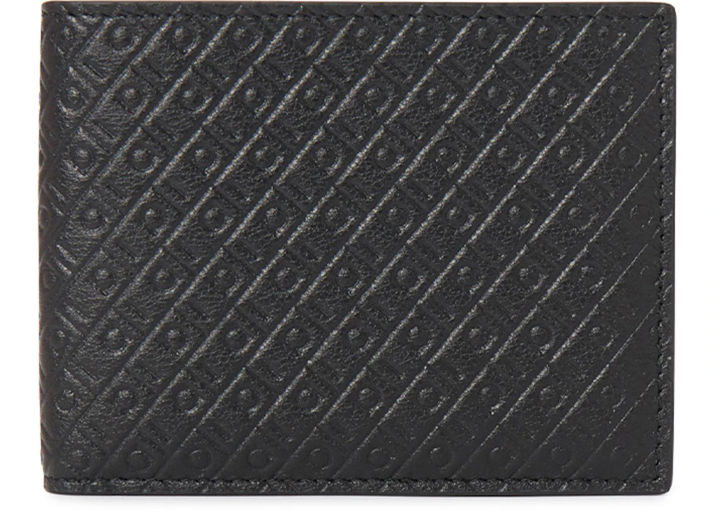 Ferragamo Monogram Short Wallet Black