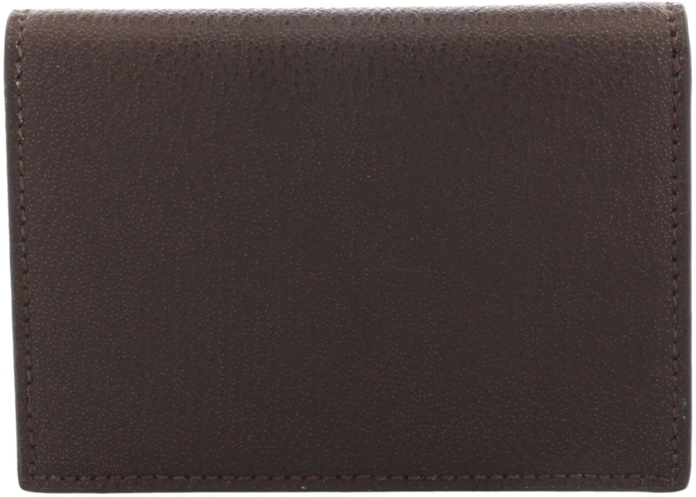 ferragamo textured gancini wallet brown 