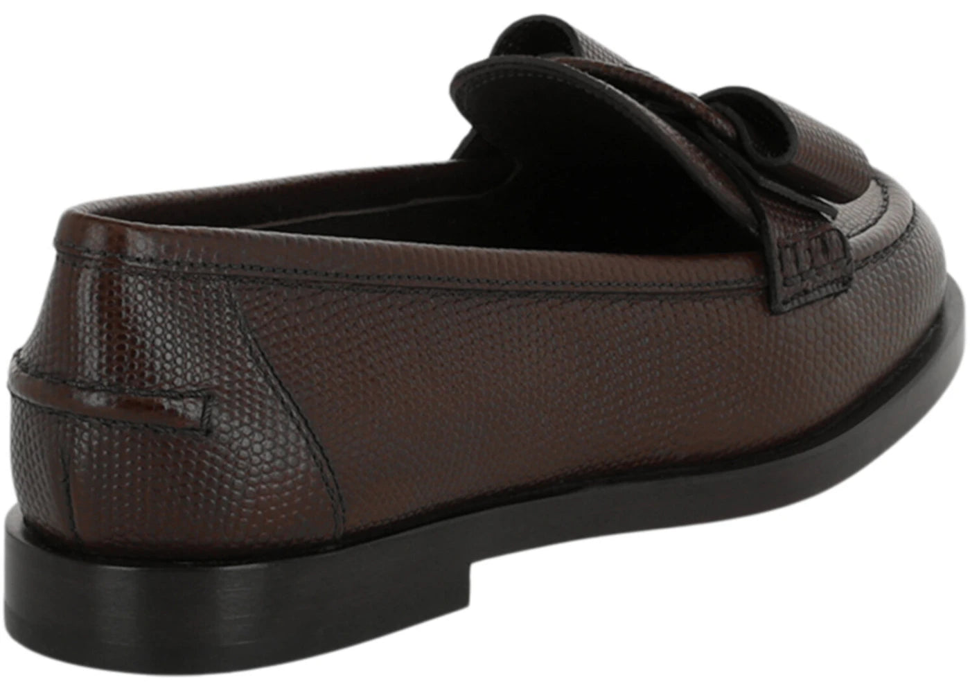 ferragamo vivaldo loafers dark brown (women's)