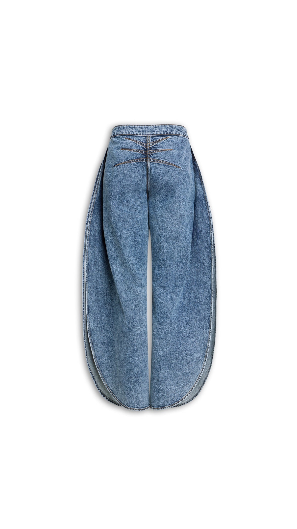 Alaïa Petal Denim Pants