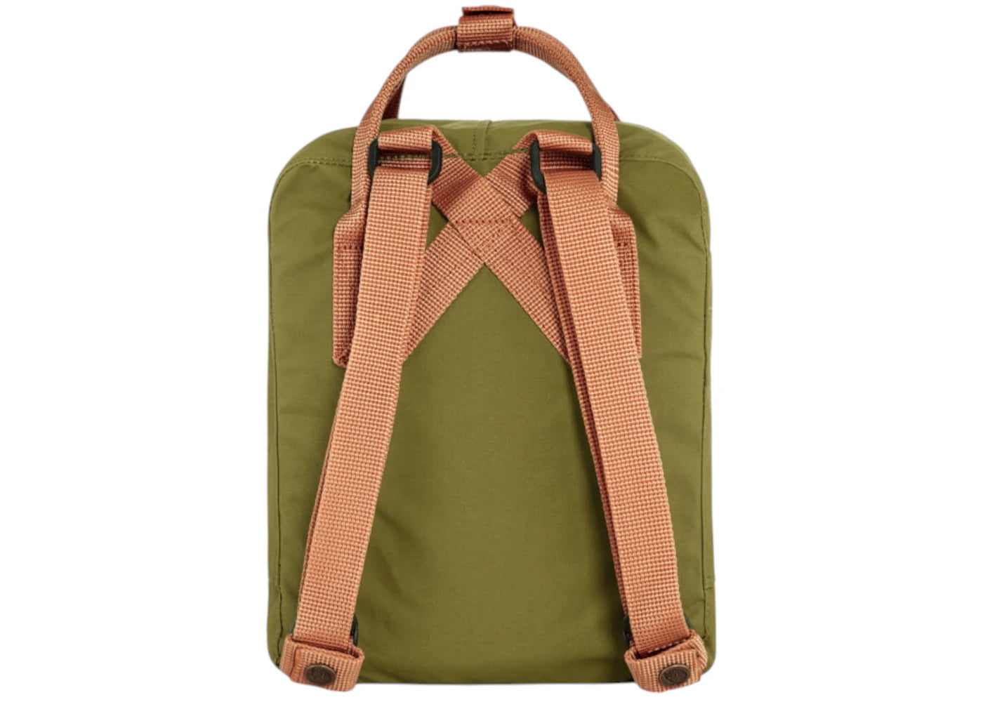 fjallraven kanken mini u backpack foliage green/peach sand 