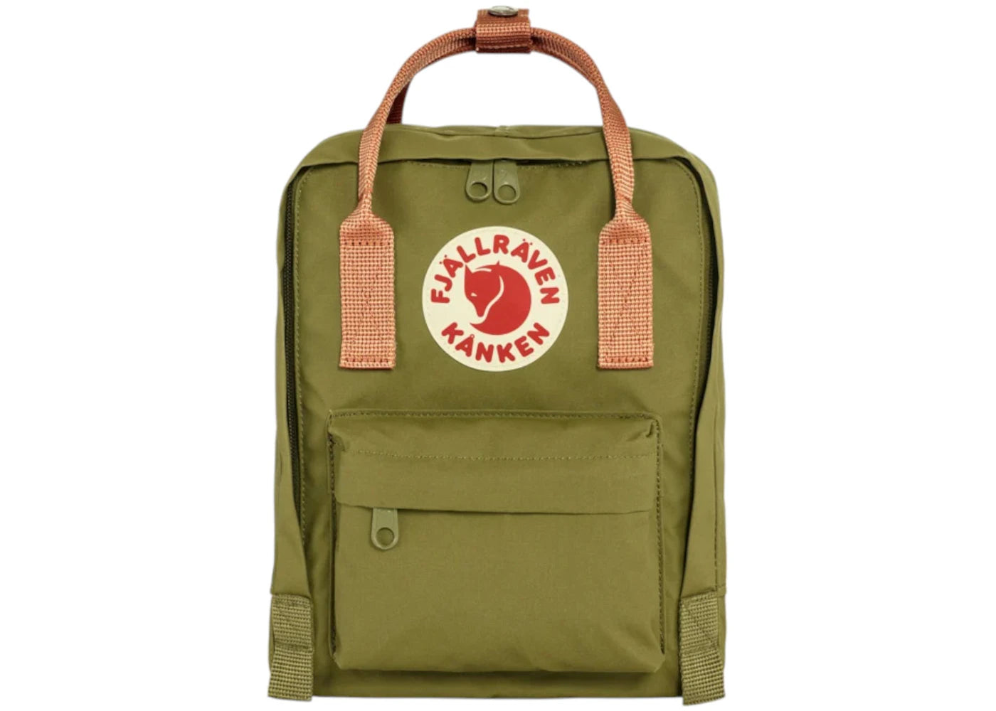Fjallraven Kanken Mini U Backpack Foliage Green/Peach Sand