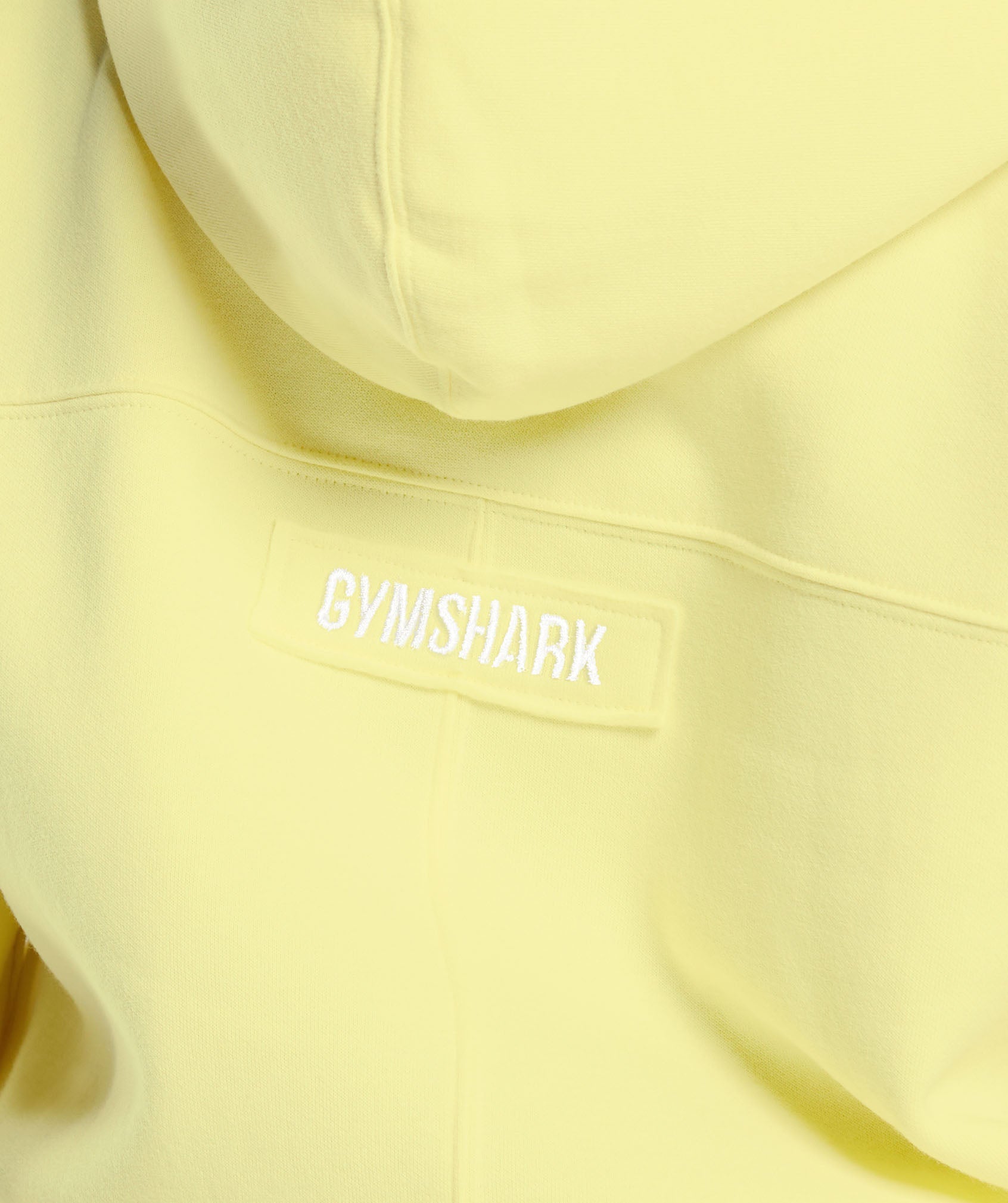 Women's Gymshark Fleece Zip Hoodie Refresh Yellow