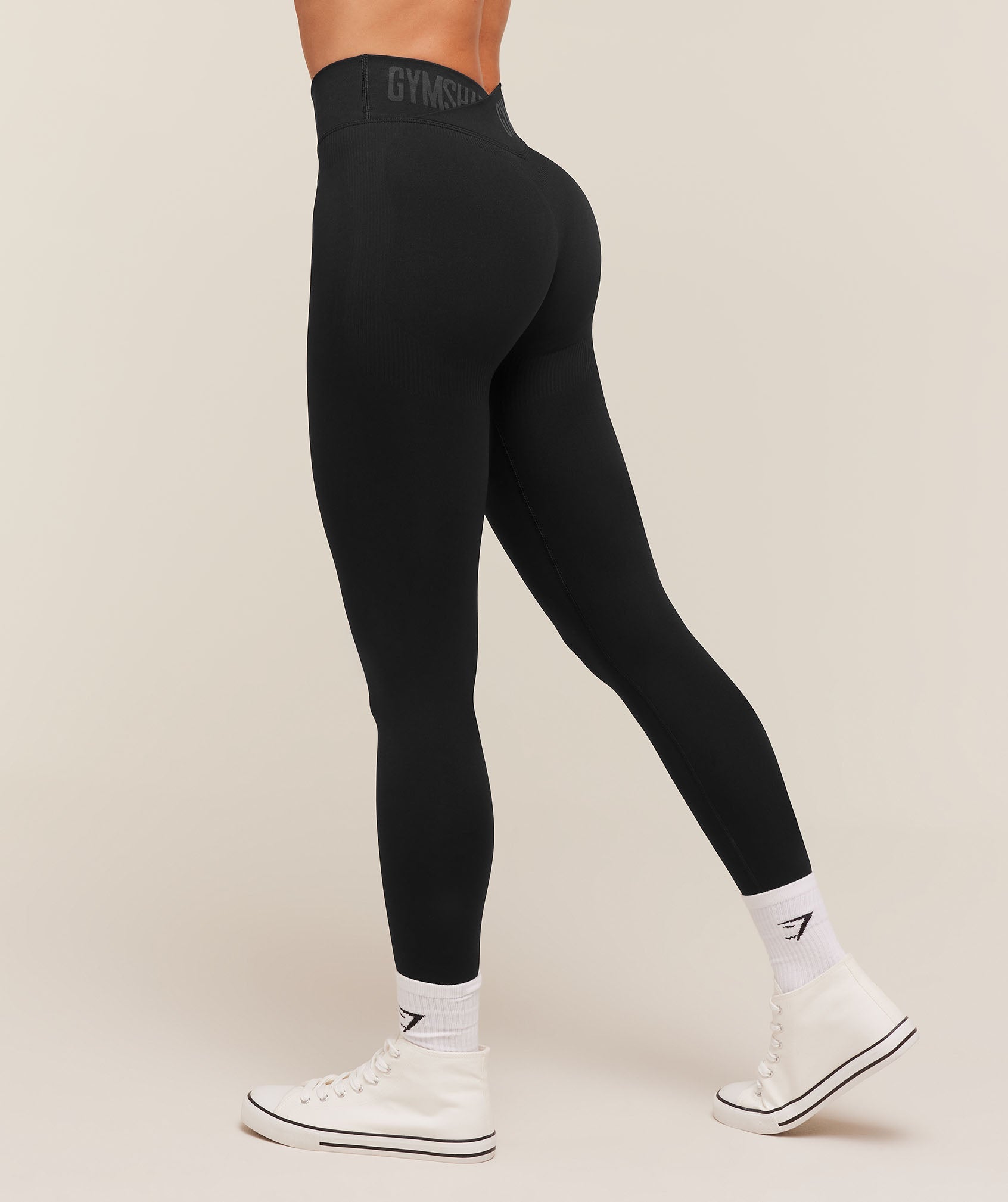 Women's Gymshark Flex V4 Leggings Black