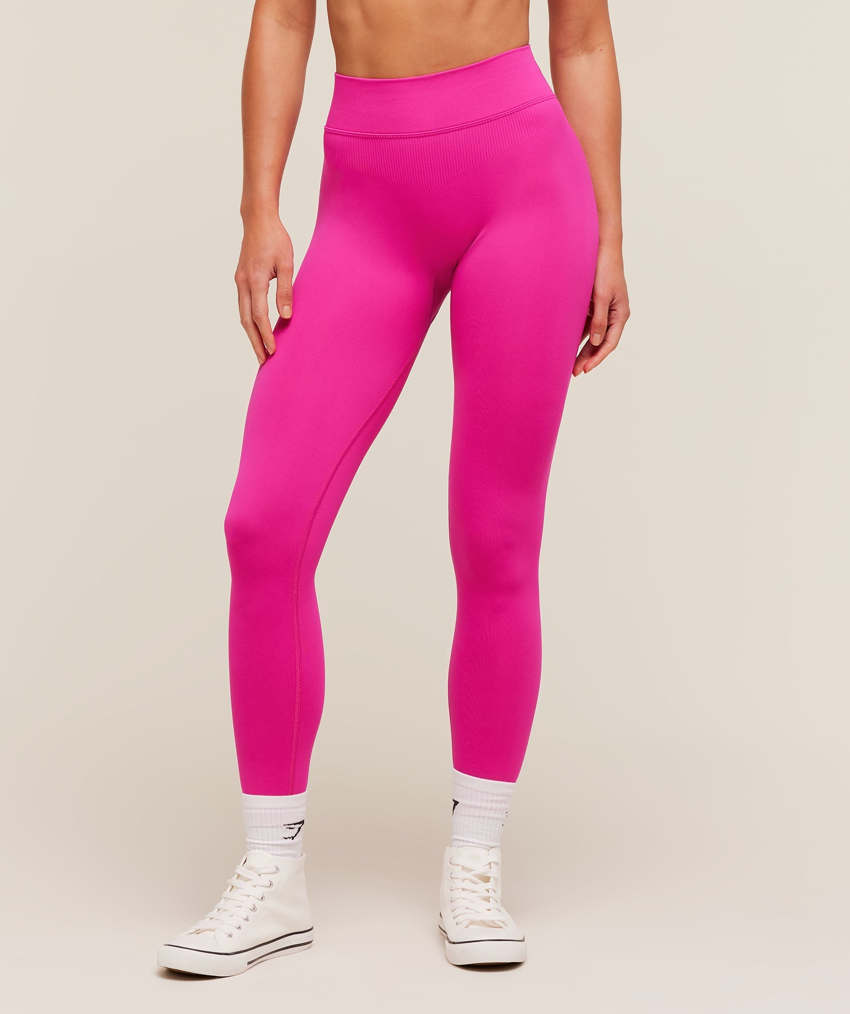 Women's Gymshark Flex V4 Leggings Super-Set Pink