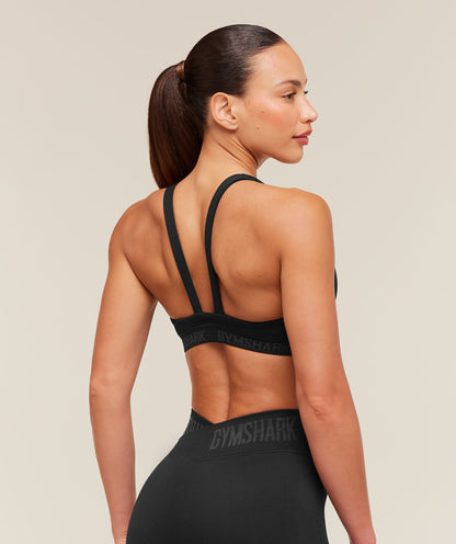 Women's Gymshark Flex V4 Sports Bra Black