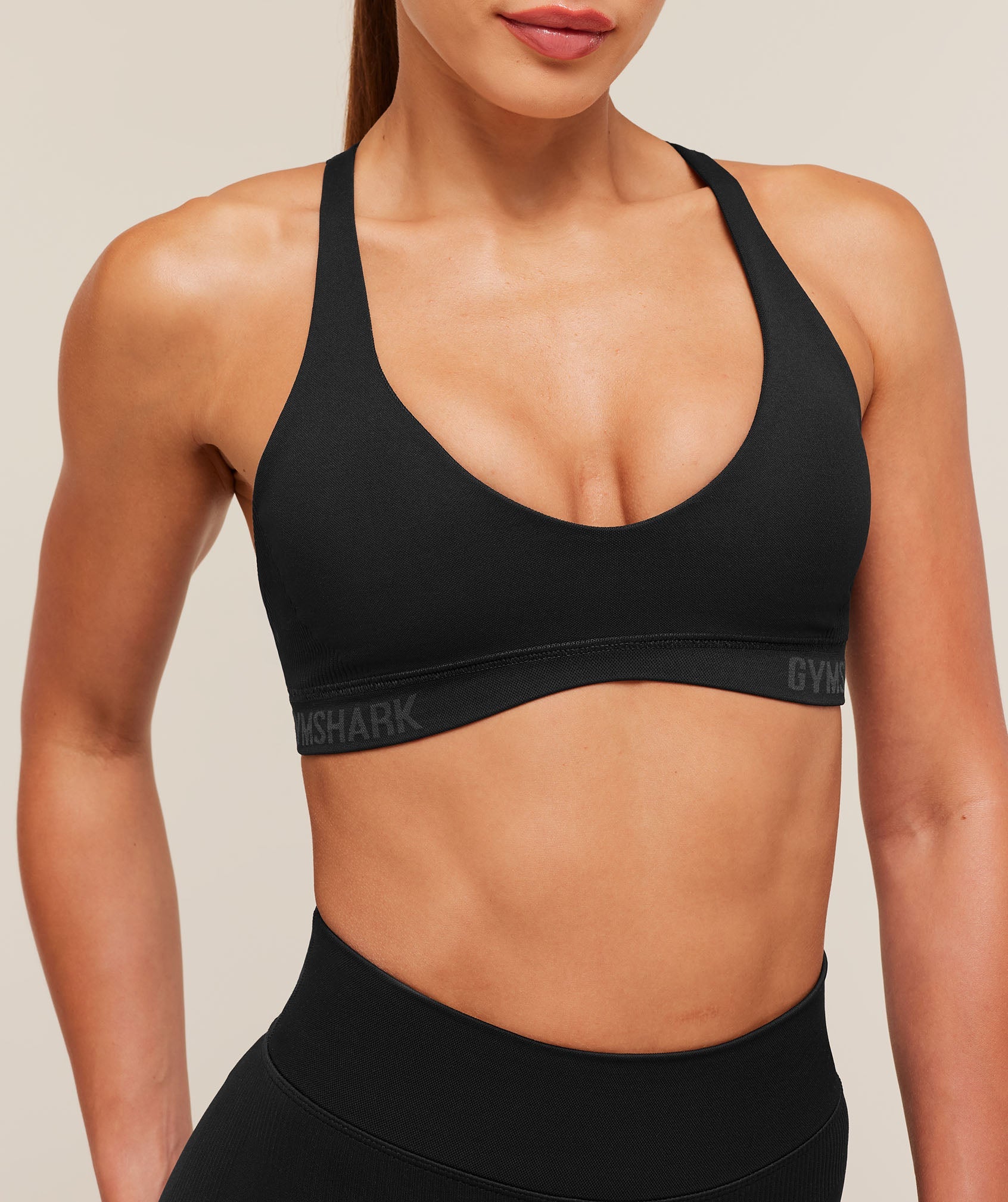 Women's Gymshark Flex V4 Sports Bra Black