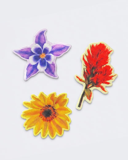 The North Face Floral Patches 3-Pack