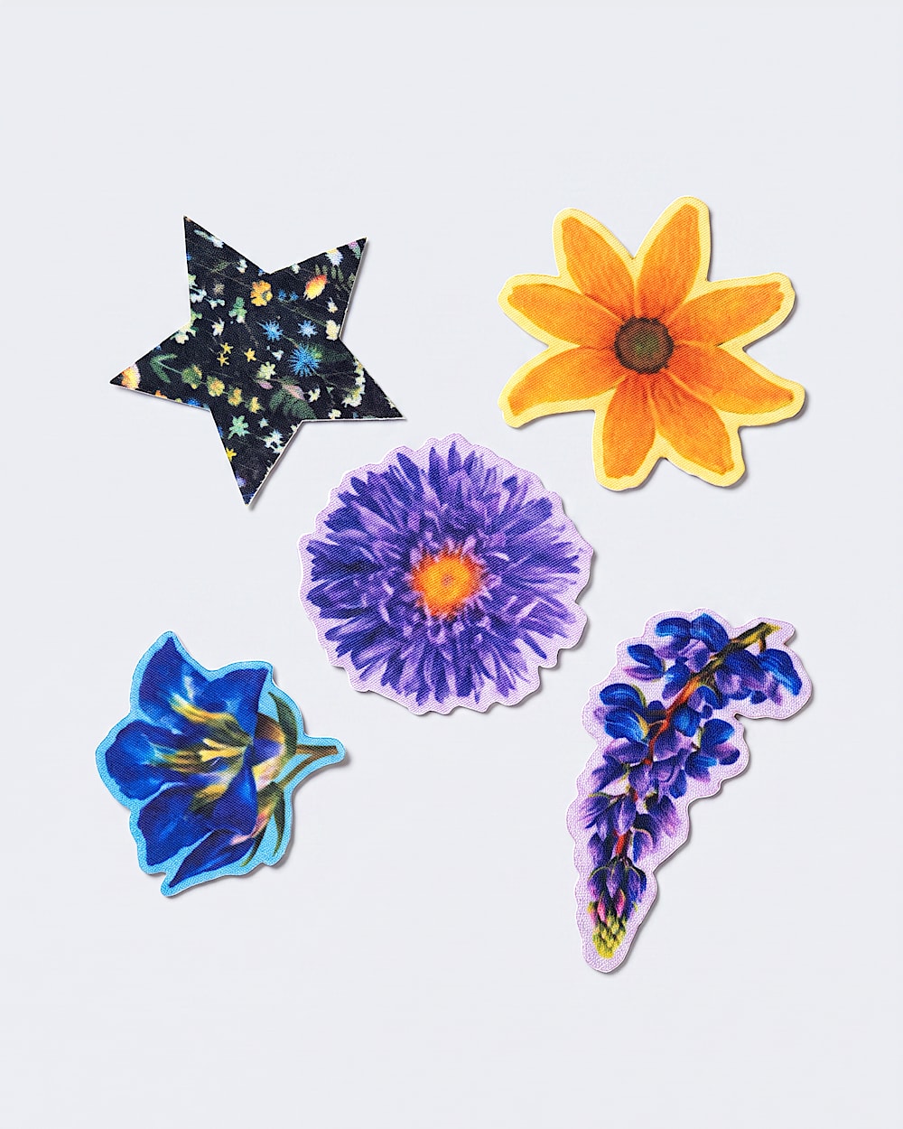 The North Face Floral Patches 5-Pack