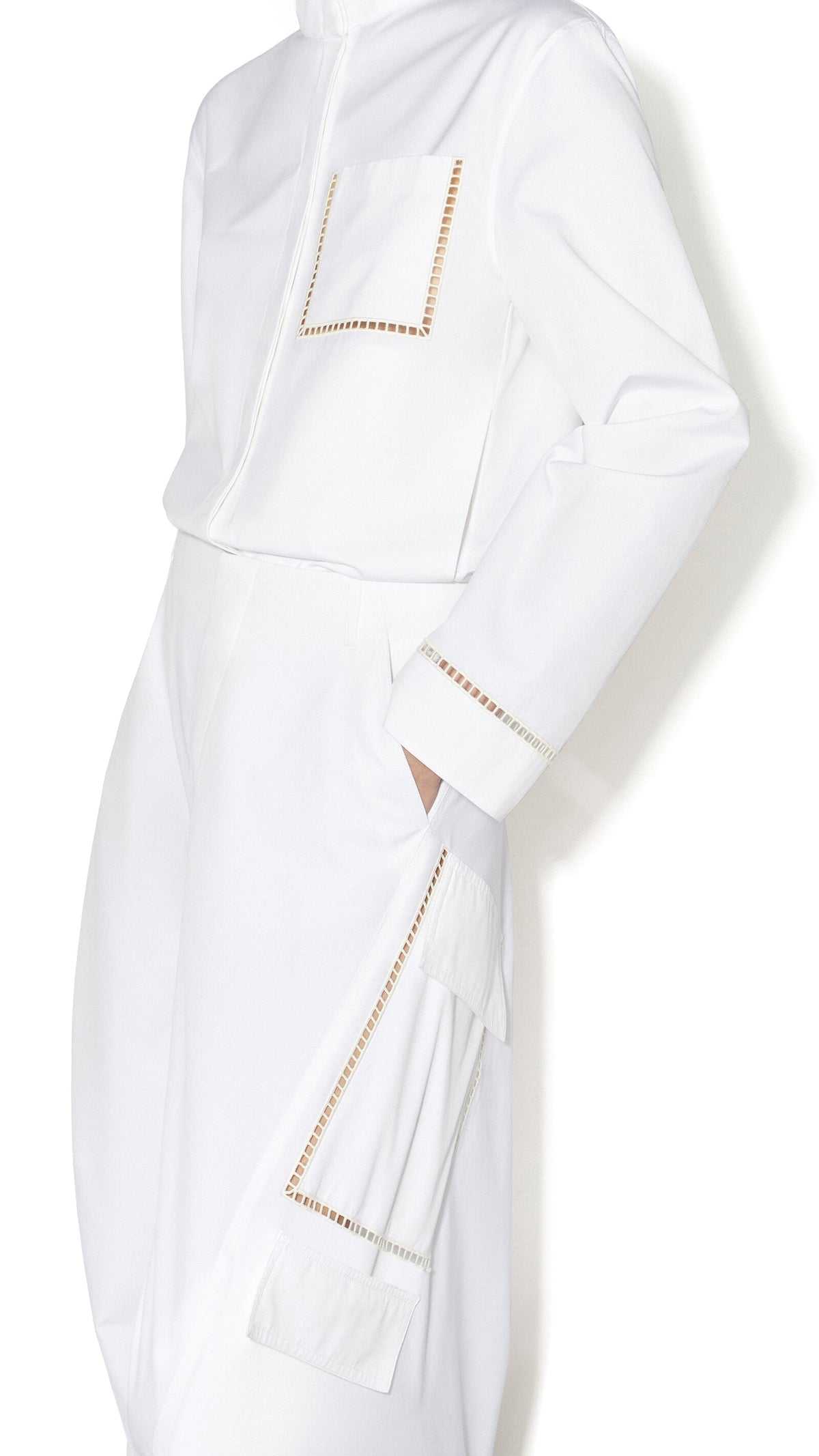 Alaïa Poplin Cargo Pants