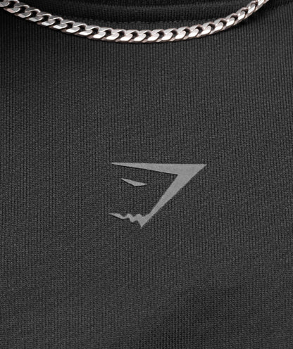Gymshark Premium Power Crew Black