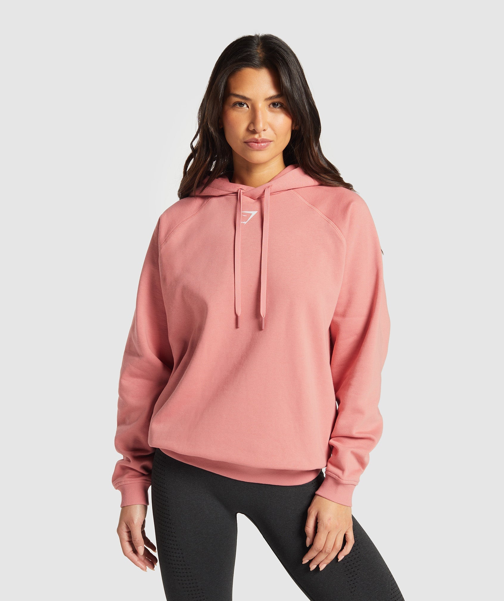 Women's Gymshark Fraction Hoodie Classic Pink