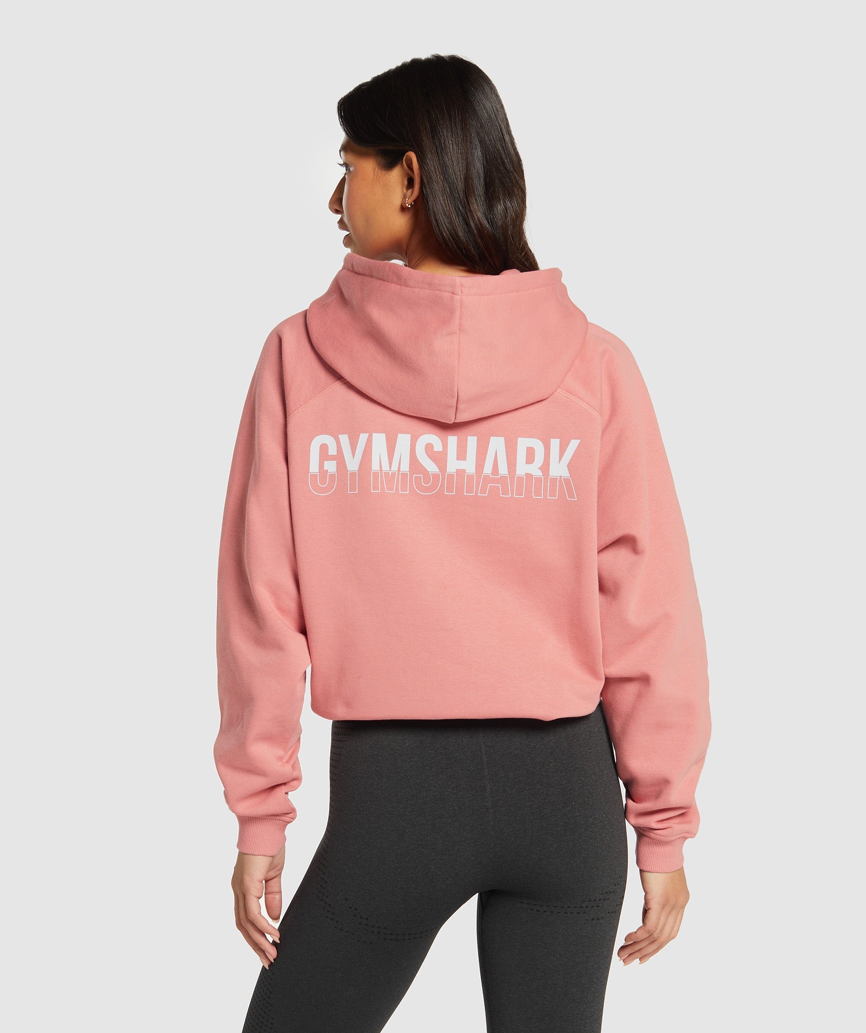 Women's Gymshark Fraction Hoodie Classic Pink