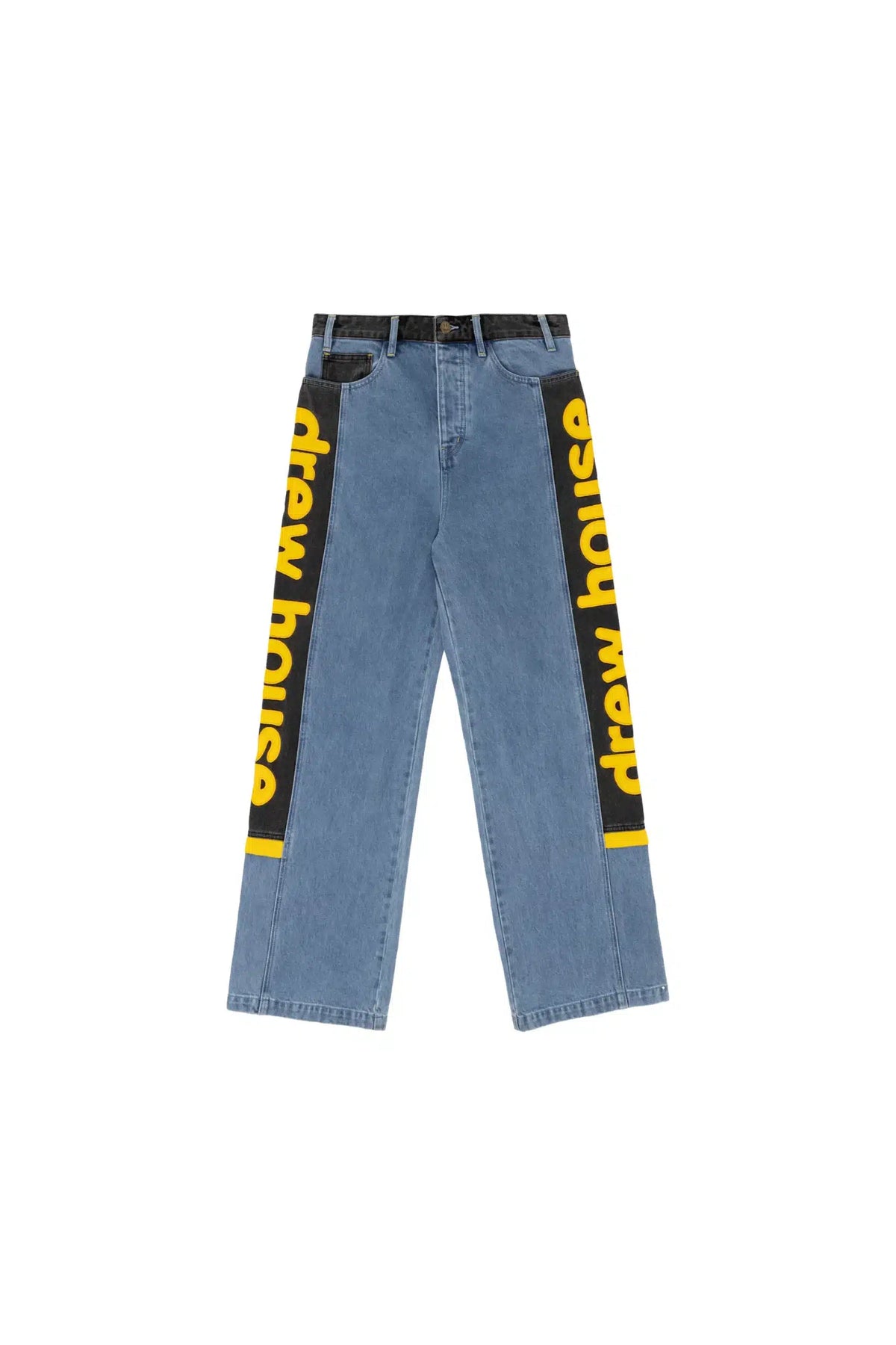 House of Drew Wide Leg Jean Vintage Color Block