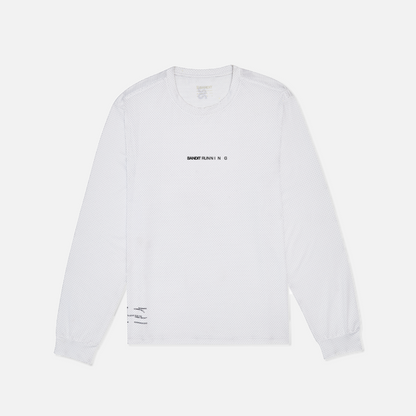 Bandit Nanomesh Performance Long Sleeve Unisex White