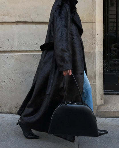 Freja Alma Bag Tall Black Gloss
