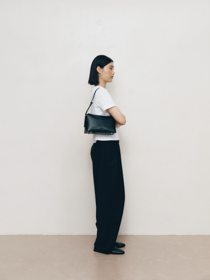 Freja Hudson Bag Black Lizard