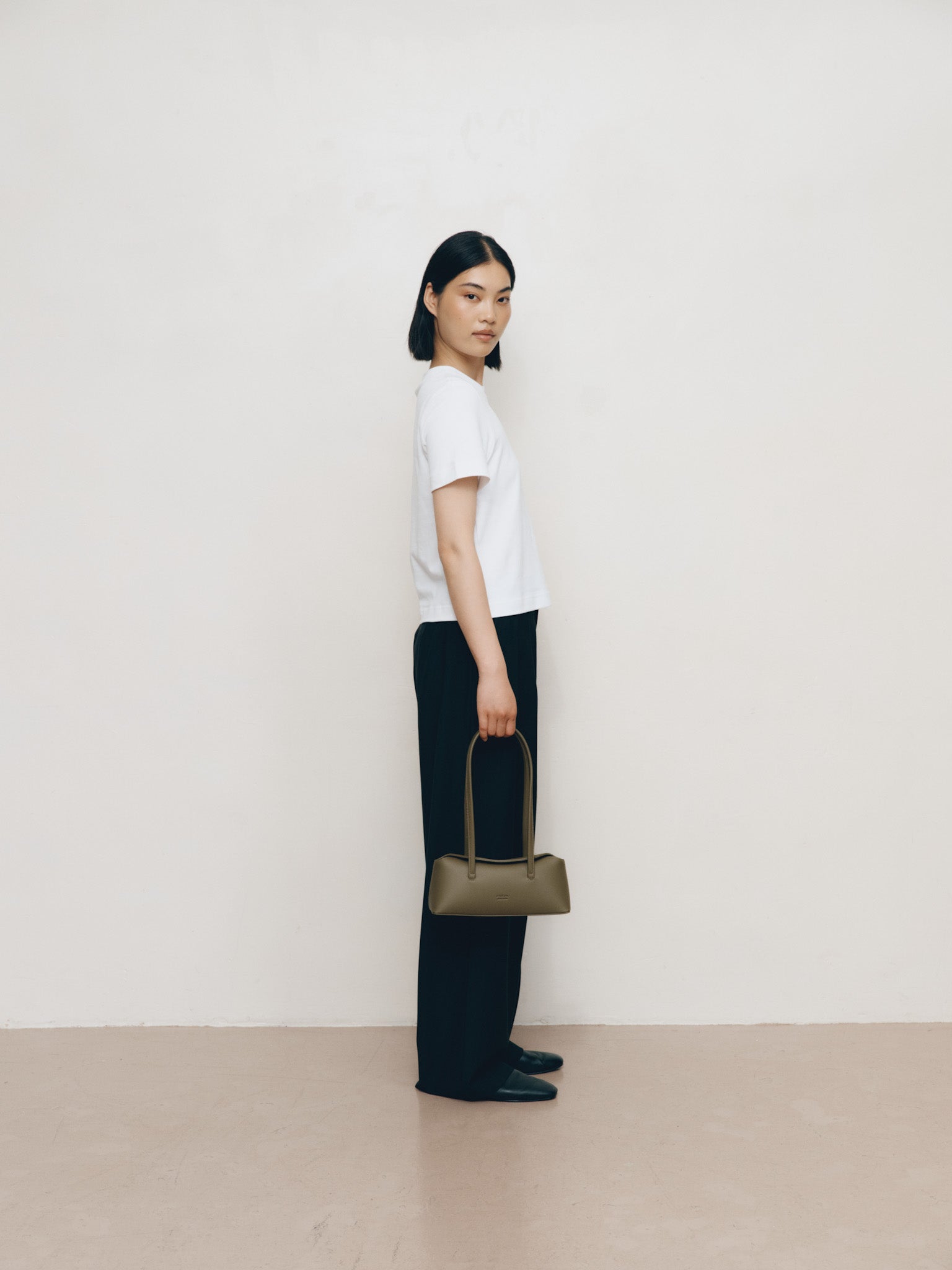 Freja Mini Chrystie Bag Olive