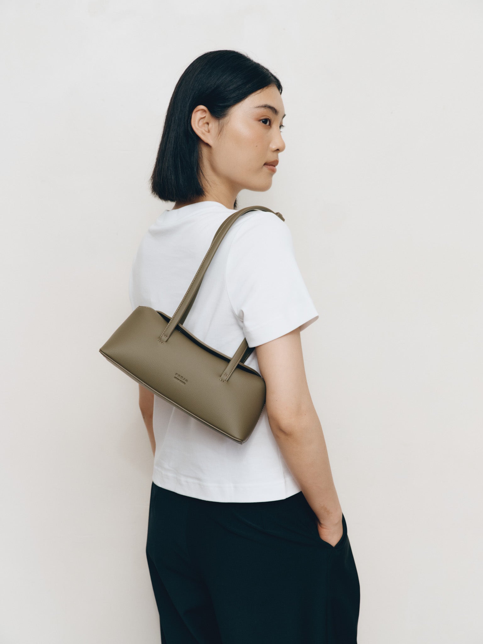 Freja Mini Chrystie Bag Olive