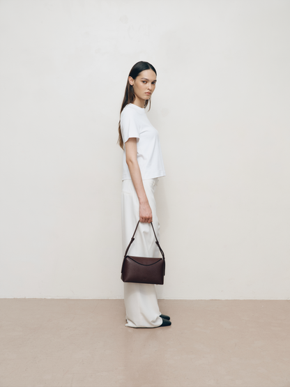 Freja Hudson Bag Berry Croc