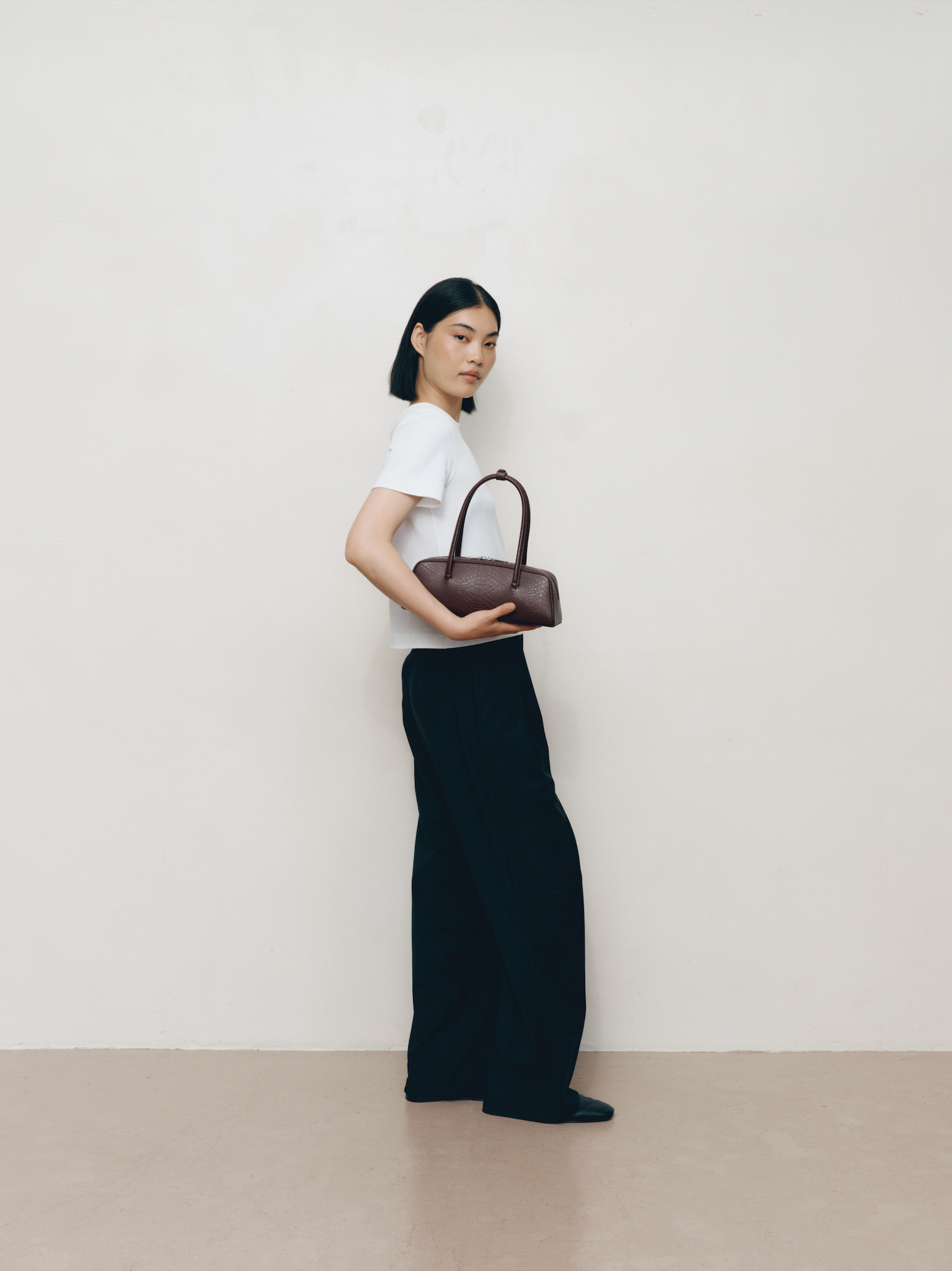 Freja Mercer Bag Berry Croc