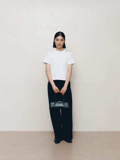 Freja Mercer Bag Black Lizard