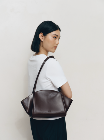Freja Sylvie Bag Raisin Gloss