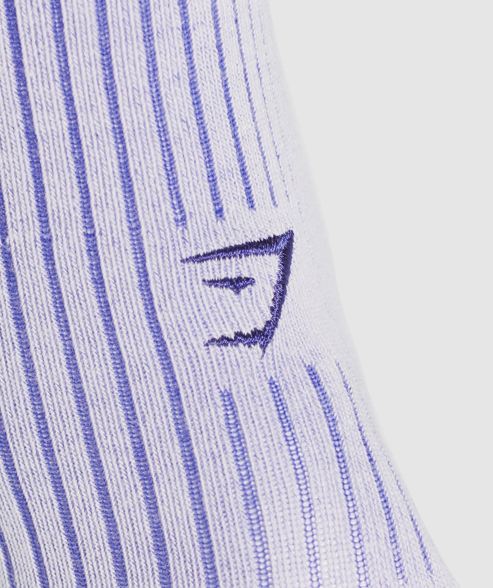 Women's Gymshark Frill Crew Single Sock Fresh Lilac