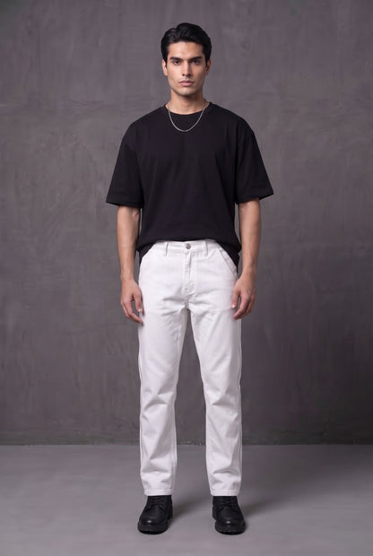 DAY TO NIGHT DENIM WHITE MEN'S PANT