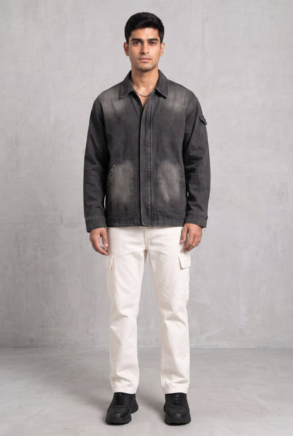 BLACK OG DENIM MEN'S JACKET