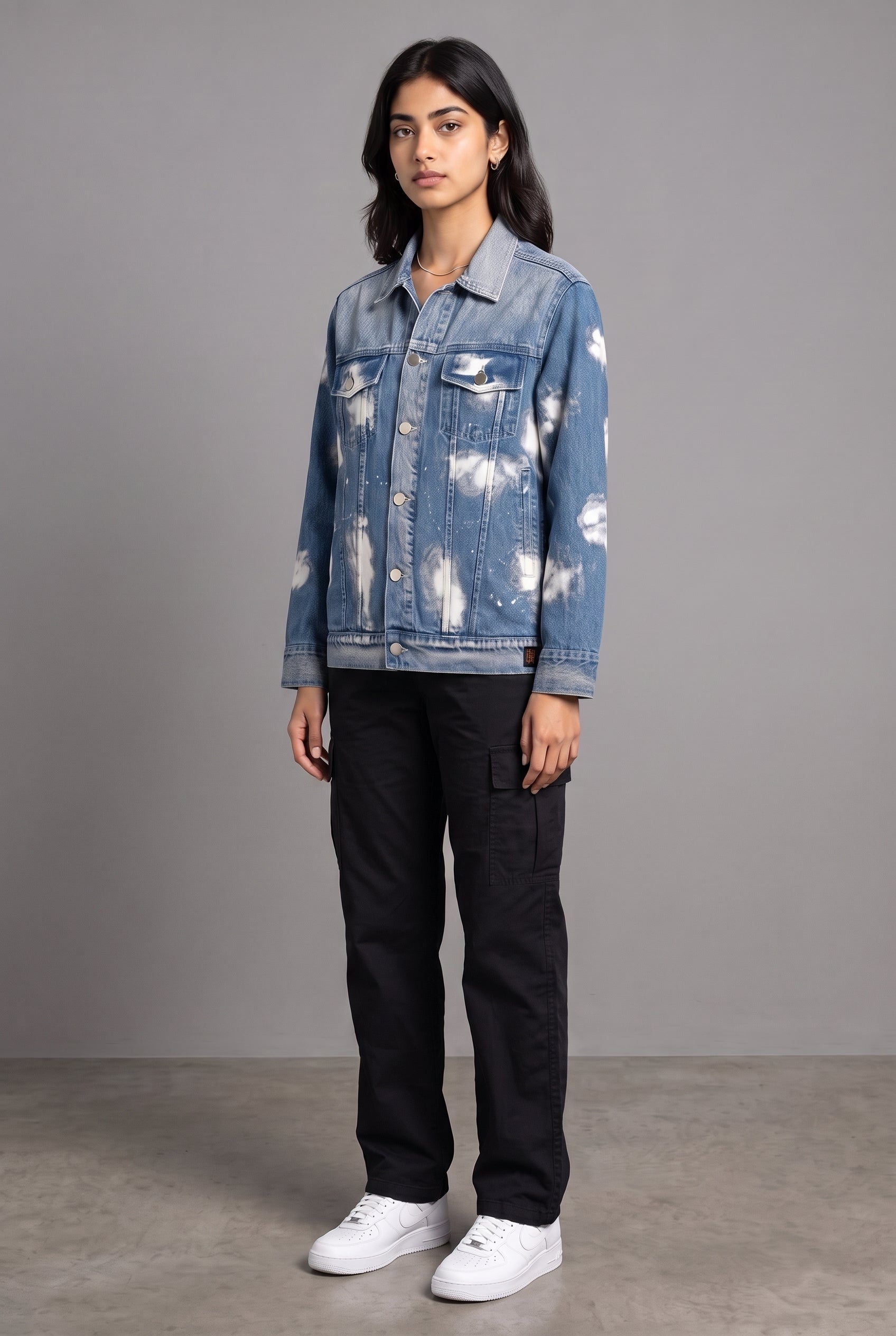 BLUE CLOUD DENIM WOMEN'S JACKET