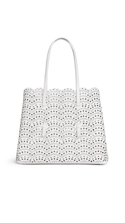 Alaïa Mina 37 Bag In Perforated Vienne Calfskin