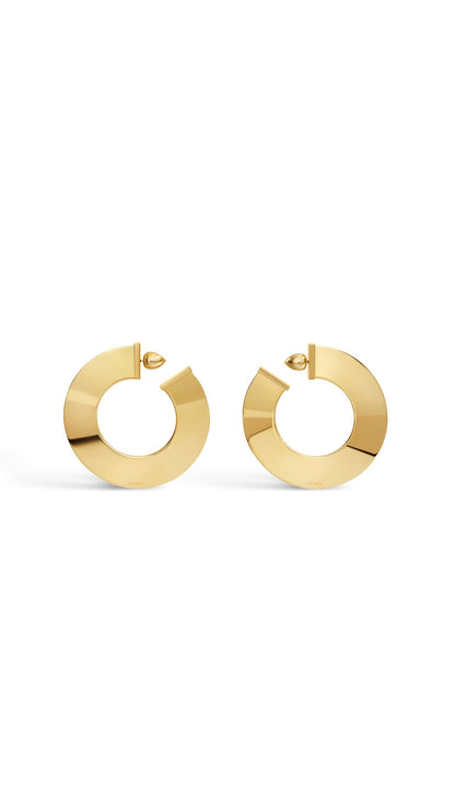 Alaïa Blade Hoops