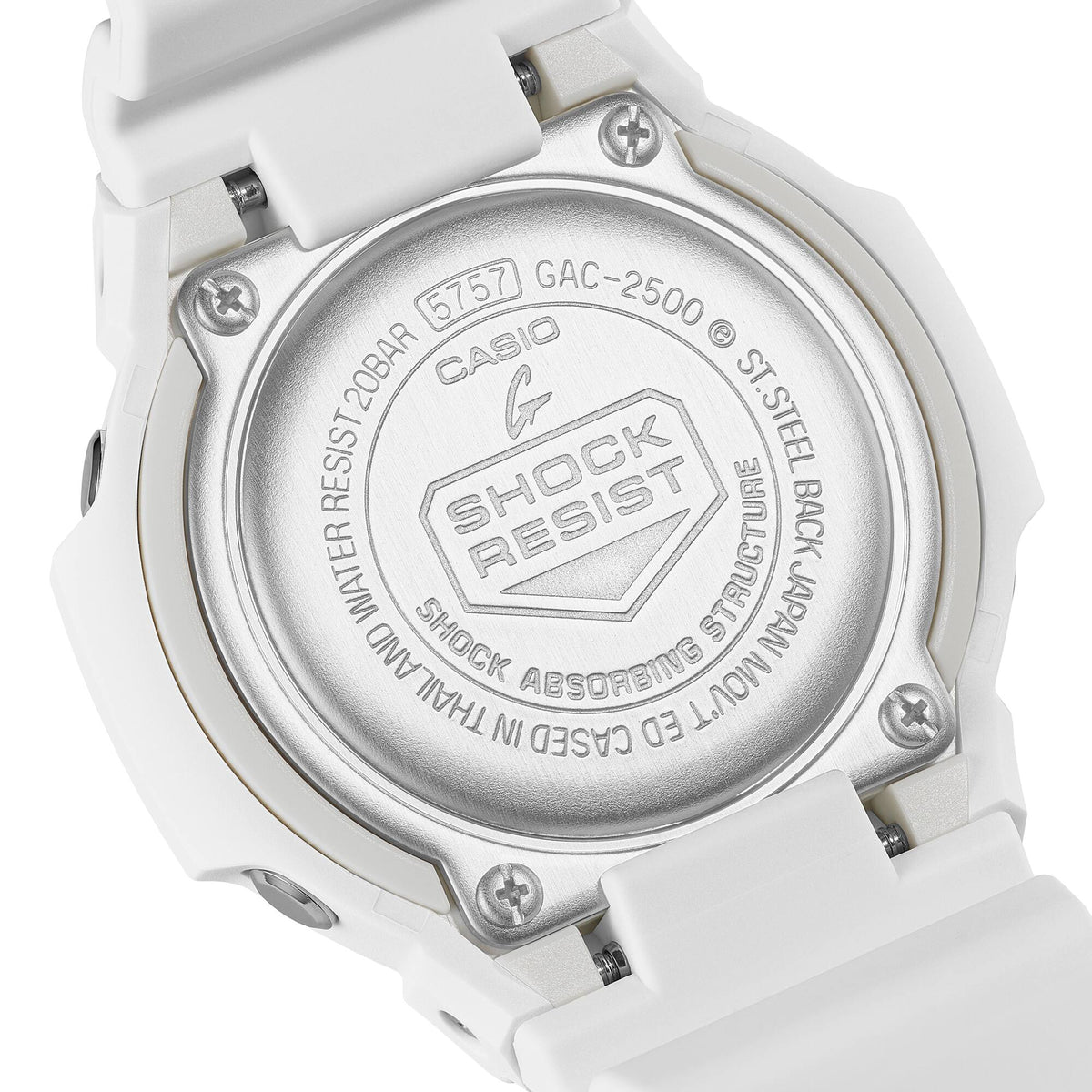 Casio G-Shock GAC-2500-7A White