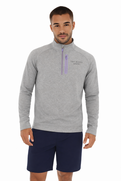 Ted Baker Gary Quick Dry 14 Zip Training Top