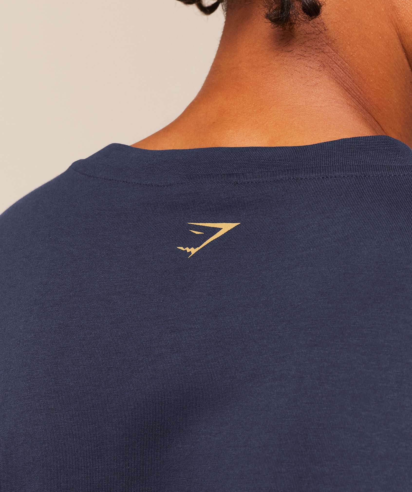 Gymshark Athletic Division Graphic T-Shirt Heavy Blue
