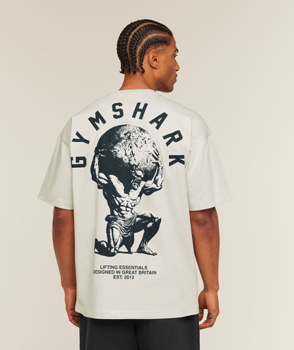 Gymshark Atlas T-Shirt Tinted White
