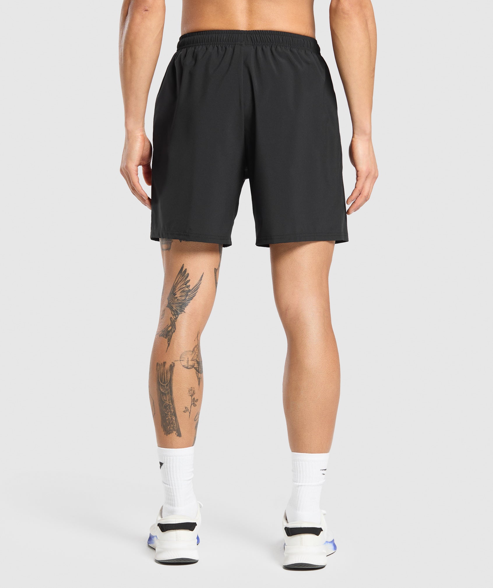 Gymshark Keep Showing Up 7" Shorts Black