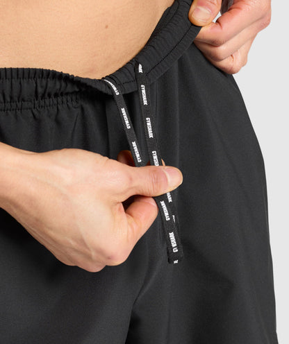 Gymshark Keep Showing Up 7" Shorts Black