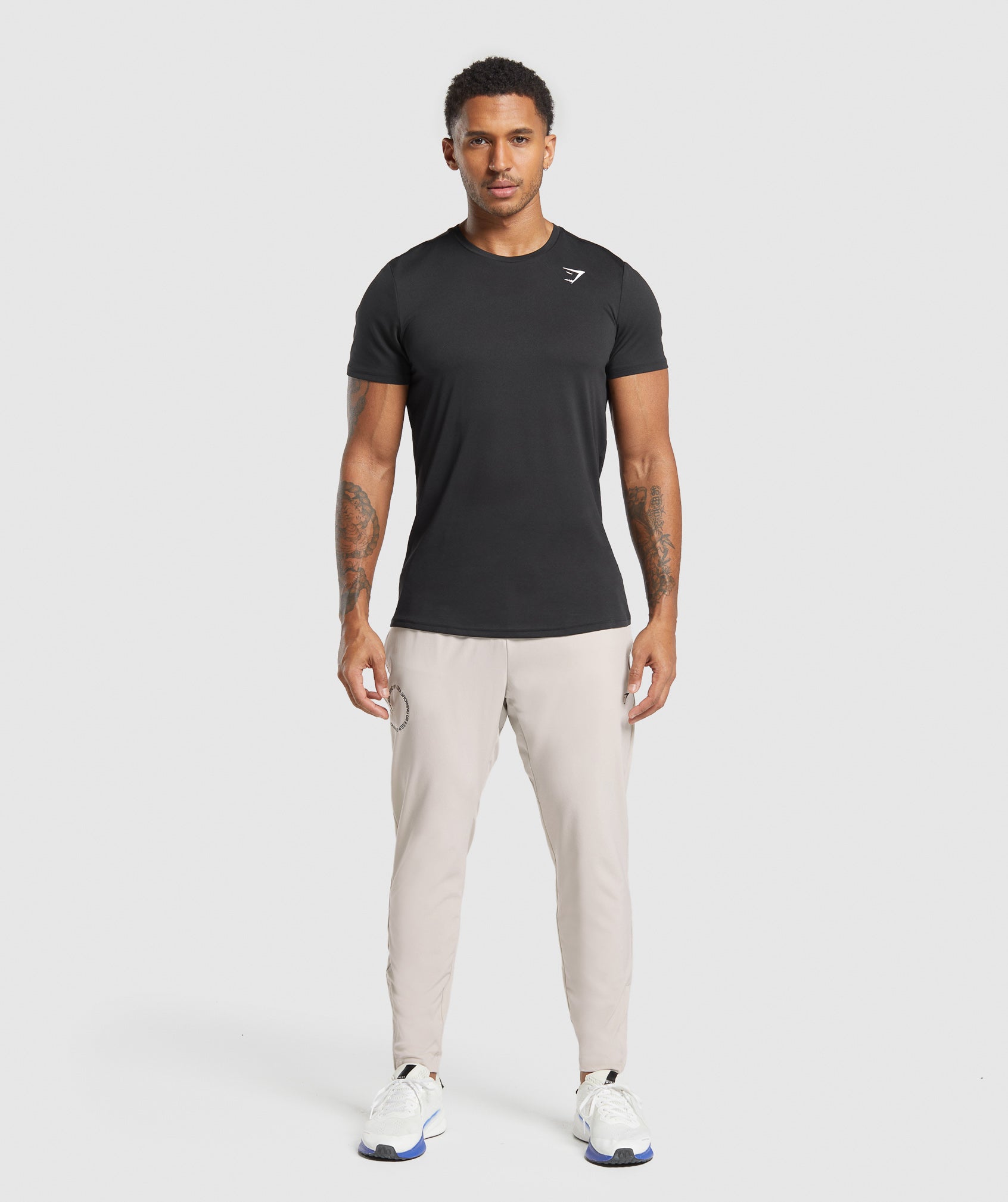 Gymshark Keep Showing Up Joggers Pebble Grey