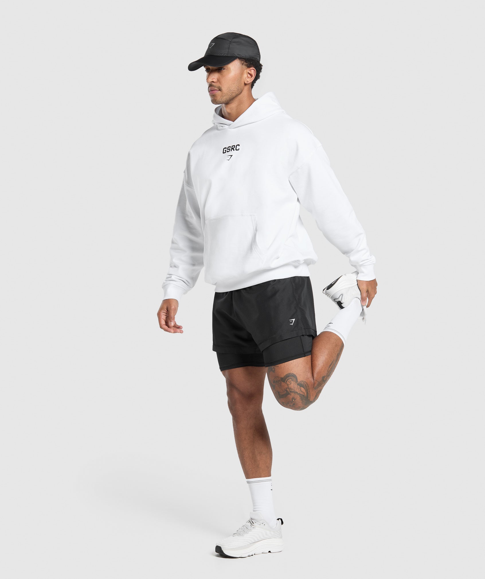 Gymshark Gsrc Hoodie White