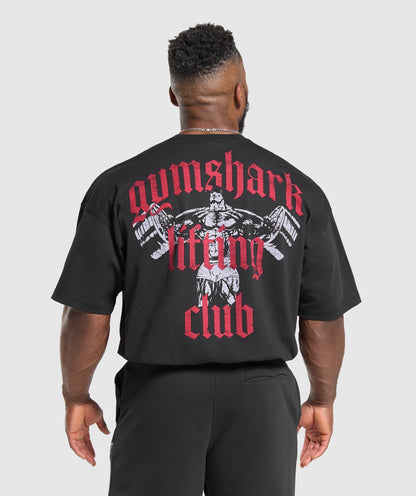 Gymshark Lifting Club T-Shirt Black