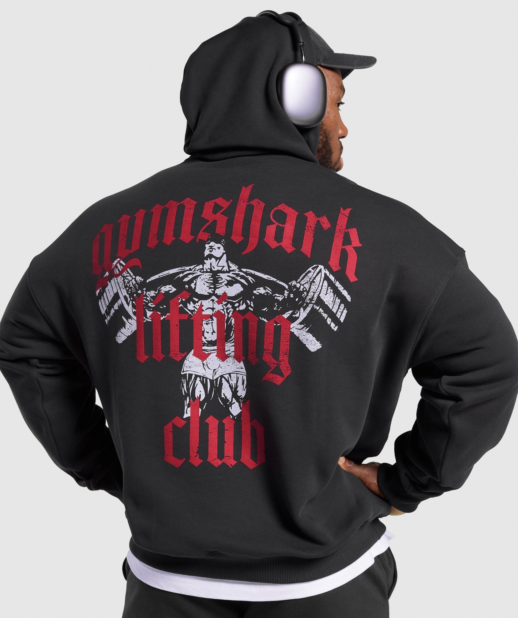Gymshark Lifting Club Hoodie Black